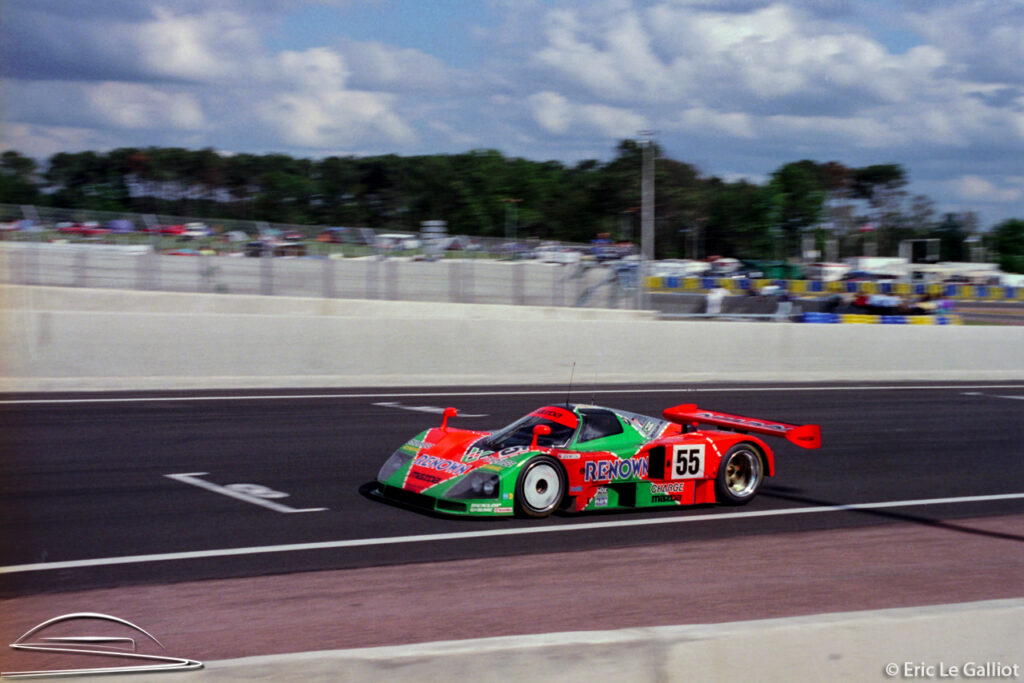 La Mazda 787B victorieuse en 1991